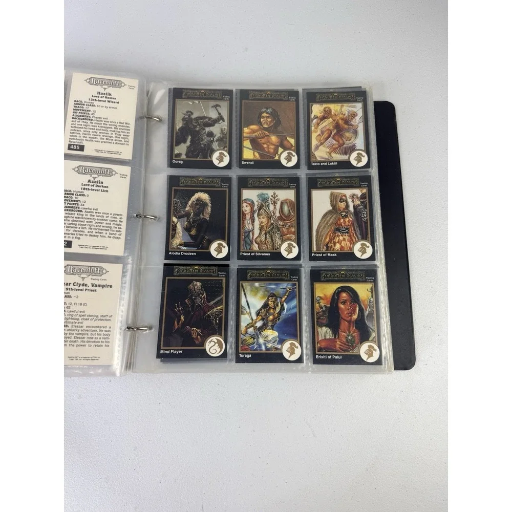 Mixed Lot Of TSR 1992 dungeons And dragons cards